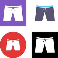 diseño de icono de pantalones cortos vector