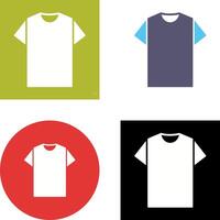 Plain T Shirt Icon Design vector