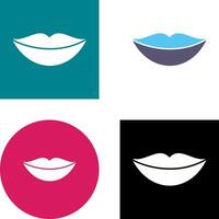 labios icono diseño vector