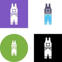 Jumpsuit Icon Design vector