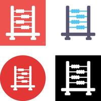 Abacus Icon Design vector