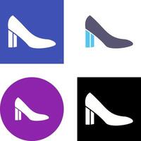 tacones icono diseño vector