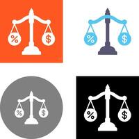 Scale Icon Design vector