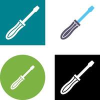 Screwdriver Icon Design vector