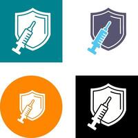 Vaccination Icon Design vector