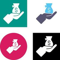 Wage Icon Design vector