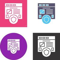 Secure Icon Design vector