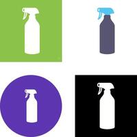 Spray bottle Icon Design vector