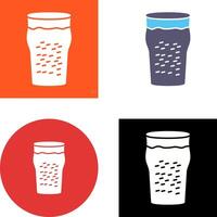 Pint of Beer Icon Design vector