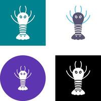 Lobster Icon Design vector