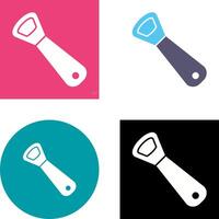 Bottle Opener Icon Design vector