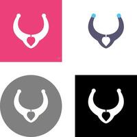 Necklace Icon Design vector