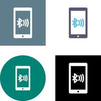 Connected Device Icon Design vector