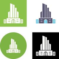 diseño de icono de edificio de oficinas vector