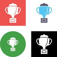 Trophy Icon Design vector