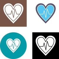 Cardiogram Icon Design vector