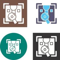 Order Tracking Icon Design vector