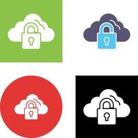 Lock Icon Design vector