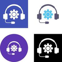 Customer Support Icon Design vector