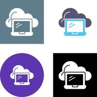 Laptop Icon Design vector