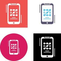Pattern Code Icon Design vector