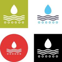 Moisture Icon Design vector