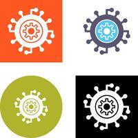 Progress Icon Design vector