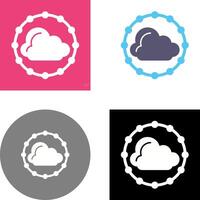 Cloud Icon Design vector