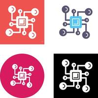 Connection Icon Design vector