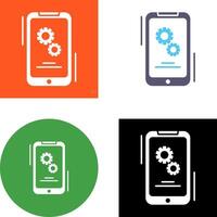 Setting Icon Design vector