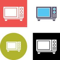 Microwave Icon Design vector