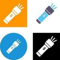 Flashlight Icon Design vector