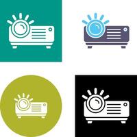 Projector Icon Design vector