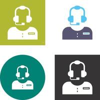 Customer Service Icon Design vector