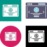 Web Page Icon Design vector