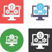 Upload Icon Design vector