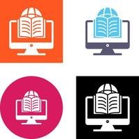 Learning Icon Design vector
