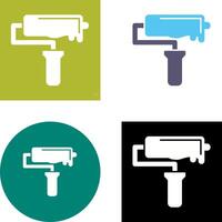 Roller Icon Design vector