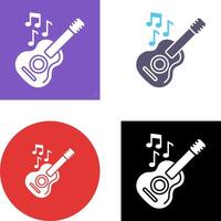 Guitar Icon Design vector