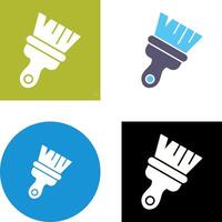 Paint Brush Icon Design vector