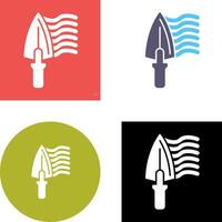 Trowel Icon Design vector