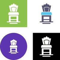 Chair Icon Design vector