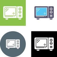 Microwave Icon Design vector