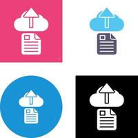 Upload Icon Design vector