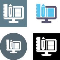 Web Design Icon Design vector