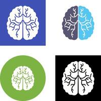 Brain Icon Design vector
