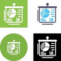 Presentation Icon Design vector