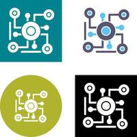 Connection Icon Design vector