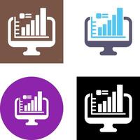 Monitor Icon Design vector