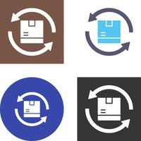 Product Return Icon Design vector
